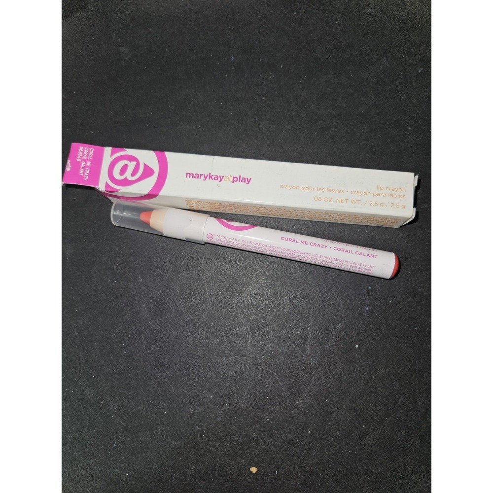 Mary Kay At Play Lip Crayon Coral‎ Me Crazy New